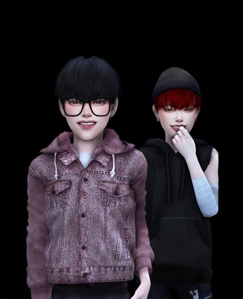 Monster Loey Hair Kids Ver At Snoopy Sims 4 Updates