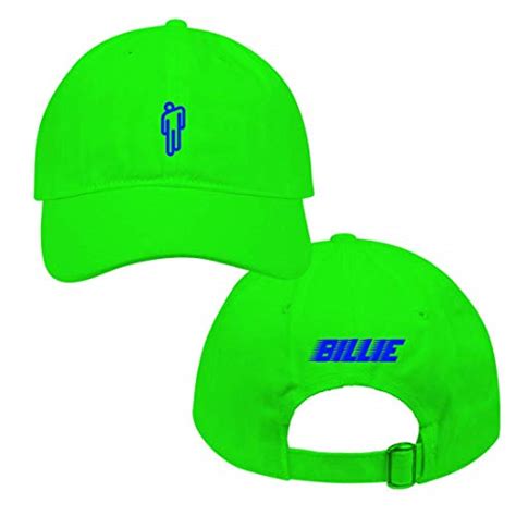 Billie Eilish Green Velvet Dad Hat Clothing And Accessories