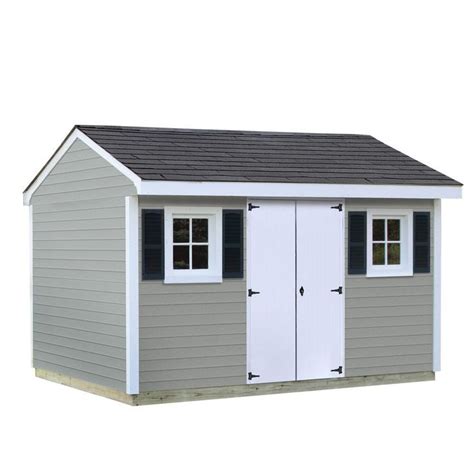Sheds Usa Installed 10 Ft X 12 Ft Vinyl Classic V1012c The Home