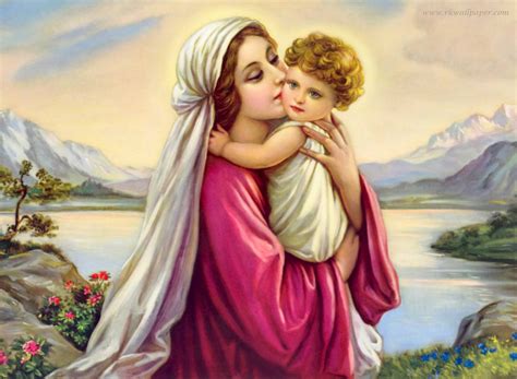 🔥 Free Download Virgin Mary Baby Jesus Images Hd Quotes And Wallpapers