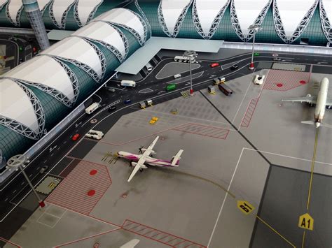 082 400 Bkk Central Hall No Point Airport Diorama Products