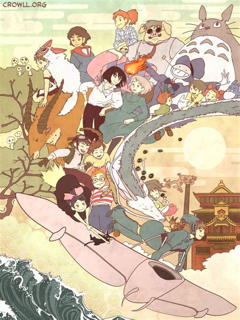 Miyazaki Compilation Hayao Miyazaki Fan Art Studio Ghibli Movies