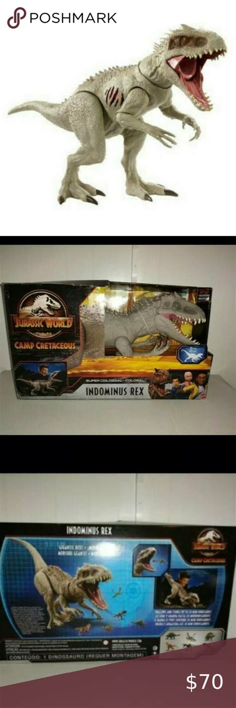 New Jurassic World Camp Cretaceous Isla Nublar Colossal Indominus Rex New Jurassic World