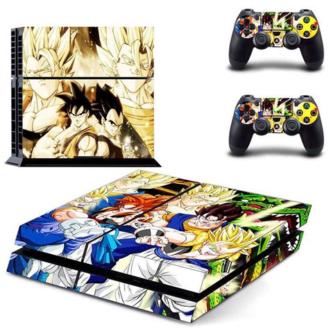 Display your favorite dbz characters like goku black or vegeta and elevate your game with our cool and protective dragon. Dragon Ball Z ps4 skin decal for console and controllers ...