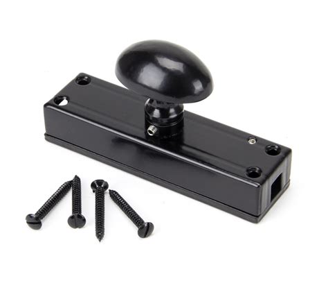 From The Anvil Locking Cremone Bolt Black 91790 From Door Handle Company