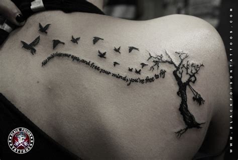 Top More Than Tattoo Tree And Birds Best In Cdgdbentre