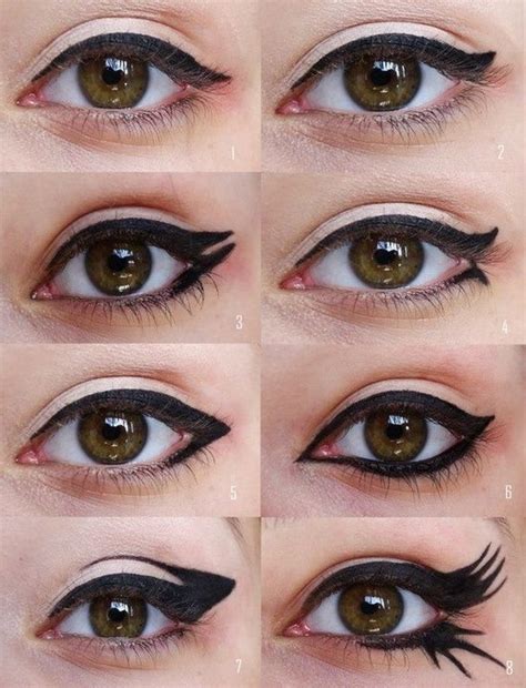 Now apply kajal on your lower. Liquid eyeliner ideas for halloween | Beauty | Pinterest ...