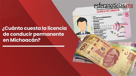 Precio Licencia De Conducir Michoacan Licencias De Conducir MÉxico