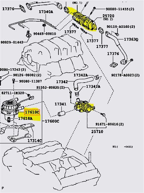 2007 Toyota Tundra Secondary Air Injection Pump Location