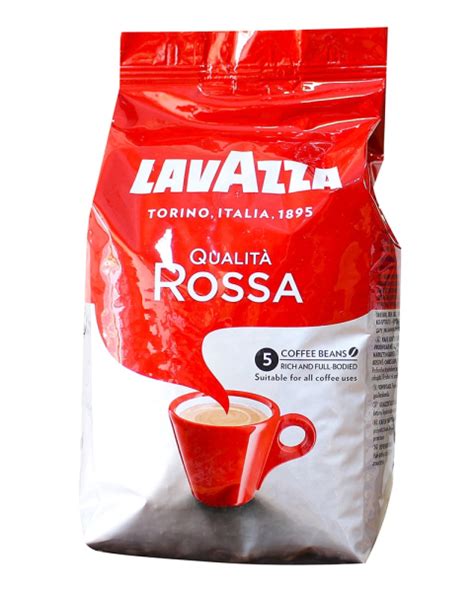 Кава в зернах Lavazza Qualita Rossa 1 кг 70 30 8000070035904