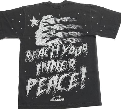 Hellstar Hellstar Inner Peace T Shirt Grailed