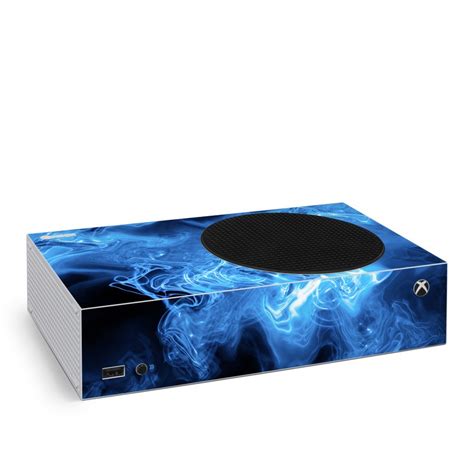 Microsoft Xbox Series S Skin Blue Quantum Waves By Gaming Decalgirl