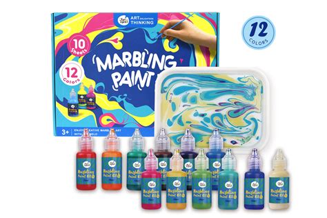 Marbling Paint Kit 12 Colors 5060462692606 Ebay