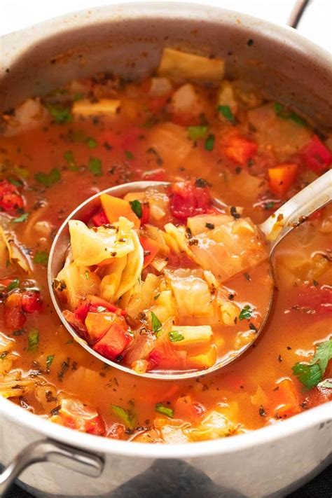 Cabbage soup can be comfort food or a weight loss tool, depending on how you look at it. Cabbage Soup - Simple Vegan Blog