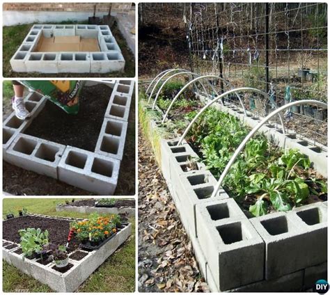 8 jardineras a la medida para patios usaremos tantos bloques como necesitemos. 28 ideas geniales que solo requieren bloques de hormigón ...
