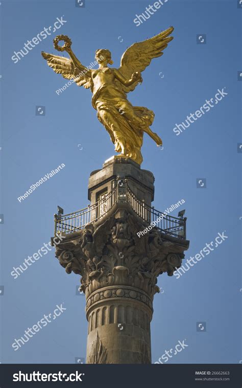 Angel Independence Officially Known Victory Column Stock Photo Edit
