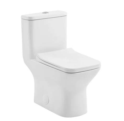 Swiss Madison Sm 1t256 Carré One Piece Elongated Dual Flush Toilet