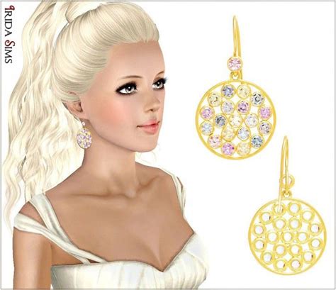 Earrings 17 By Irida Sims 3 Downloads Cc Caboodle Download Cc Free