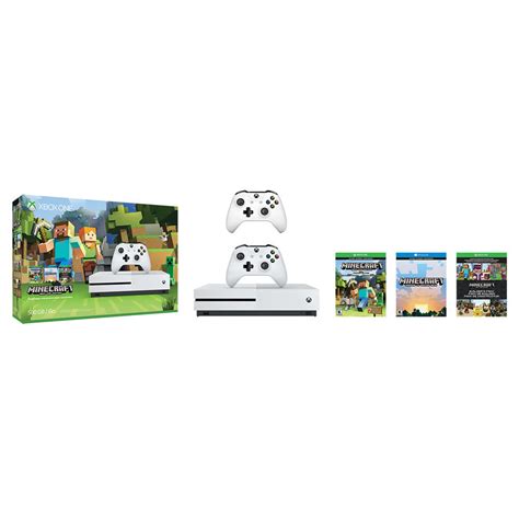 Microsoft Xbox One S Minecraft Favorites Bundle With Additional