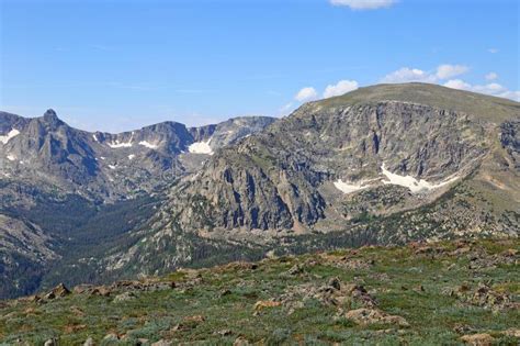 Scenic Views From Trail Ridge Road Rocky Mountain National Park In