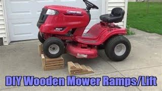 Homemade Riding Lawn Mower Lift Homemade Ftempo