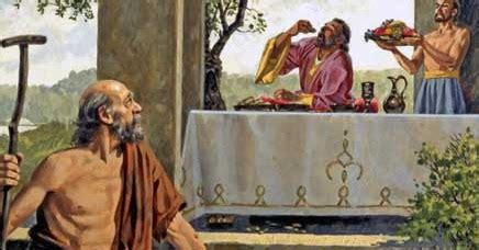 Lázaro y el rico Infierno y Seno de Abraham