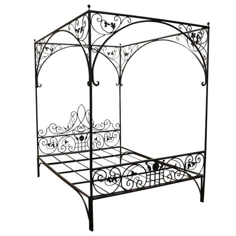 Get a lifetime guarantee, excellent service and free delivery! Queen Wrought Iron Vine Canopy Bed at 1stdibs
