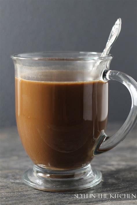 To make this hot cocoa recipe, combine all the ingredients in a saucepan and whisk them together over the stovetop. Hot Cocoa | Slyh in the Kitchen