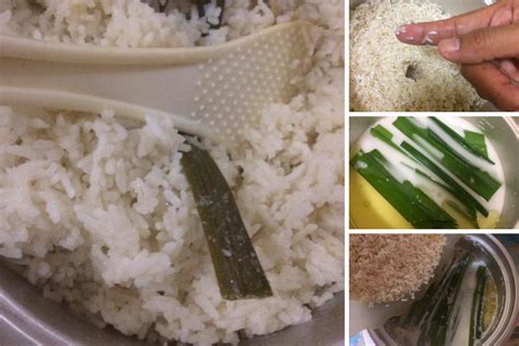 Kita basuh dulu beras ni bagi bersih 2nd. Cara Masak Nasi Lemak Wangi, Lembut & Cantik Sebiji-Sebiji ...