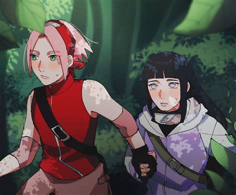 Sakura And Hinata Hinata Hyuga Wallpaper Fanpop Page Hot Sex Picture