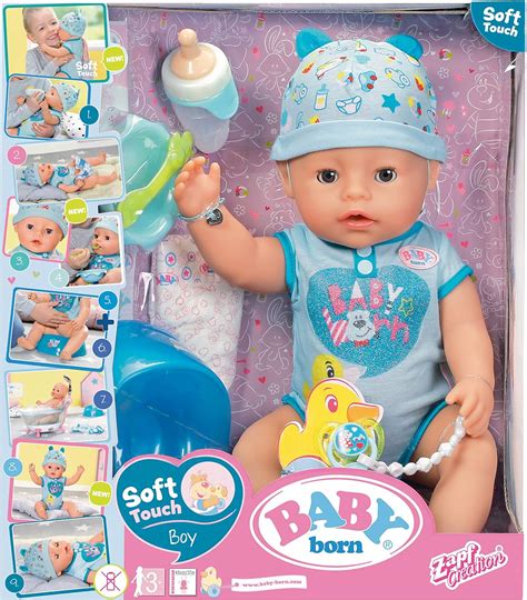 Baby Born 30880 Interactive Doll Baby Boy 9 Functions And 11