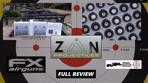 Zan Projectiles Air Rifle Slugs Full Review Hollow Point 22 And25