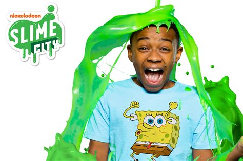 Nickalive Nickelodeons Slime City Immersive Slime Experience Heads