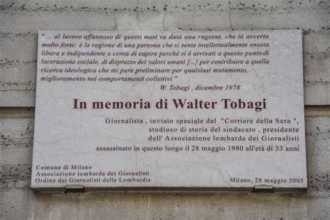 Liberainformazione Il Ricordo Di Walter Tobagi 40 Anni Dopo