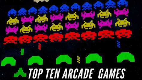 Top Ten Arcade Games You Must Play Youtube