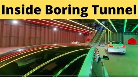 Elon Musks Boring Company Shows 1st Inside Video Of The Las Vegas Tunnel Las Vegas Vegas Tunnel