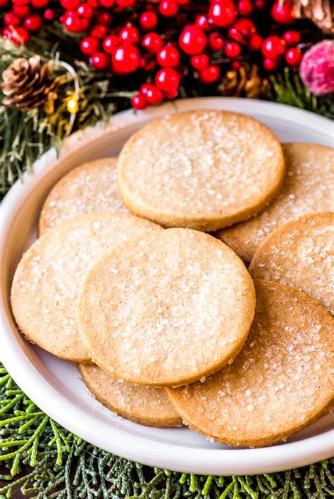 Downsize them a bit for a holiday cookie plate. Christmas Spice Cookies - Homemade Hooplah