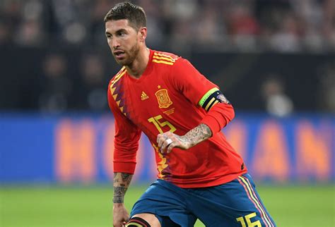 Sergio Ramos Defensa De España Es El Jugador Europeo Con Más Partidos