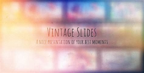 And the best thing is, everything is free. VIDEOHIVE VINTAGE SLIDES - PHOTO GALLERY - Free After ...