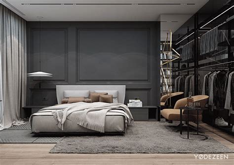 16 Dramatic Masculine Bedrooms To Draw Inspiration From