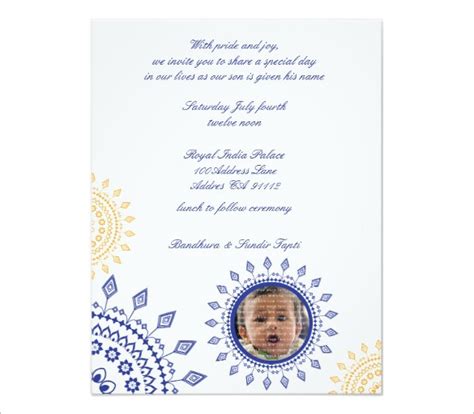Once you've found a design that's perfect for your upcoming ceremony, use the online design tool to personalize the invitation details and pick out the perfect decorative finishes—new fonts, type colors. Baby Naming Cermony Invitation Quotes In Kannda / Free ...