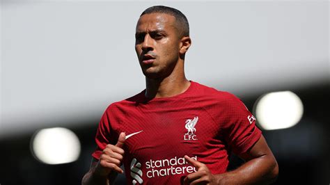 Thiago Liverpool Midfielder Could Be Out For Up To Six Weeks Due To A