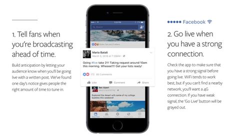 Tips And Tricks From Facebook For Using Facebook Live Facebooks Live