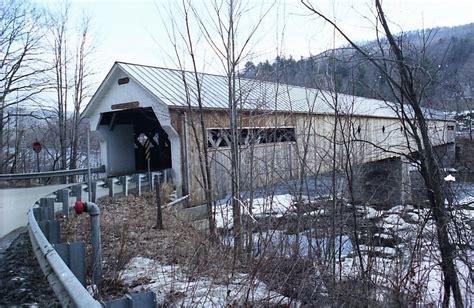 Covered Bridge In Southern Vermont Photograph By John Power Fine Art