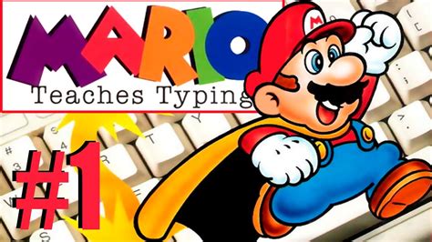Mario Teaches Typing 1 Mario Pc Master Race Youtube