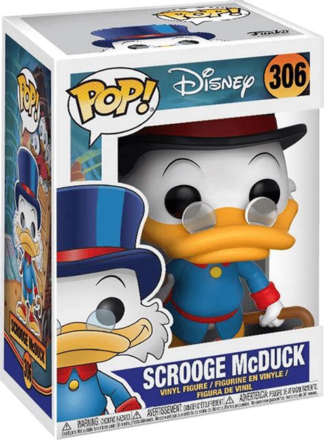 Funko Pop Disney Ducktales Scrooge Mcduck Vinyl Figure New Buy