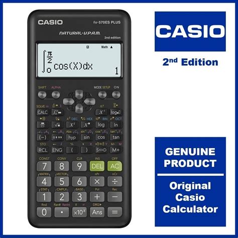 Calculadora Casio Fx Es Plus Original da Generación Mercado Libre