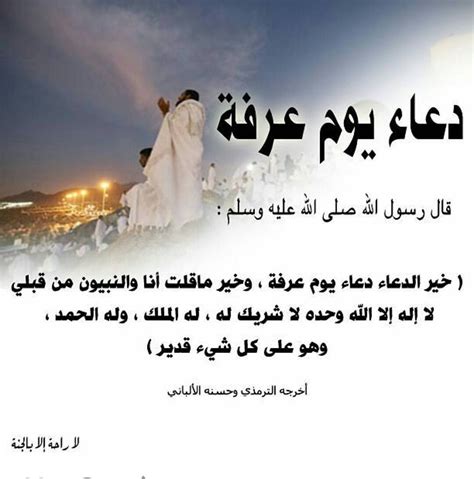 «خَيرُ الدُّعاءِ دُعاءُ عَرَفةَ، وخَيرُ ما قُلتُ أنا والنَّبيُّونَ مِن قَبلي: خير الدعاء دعاء يوم عرفة - موقع المحيط
