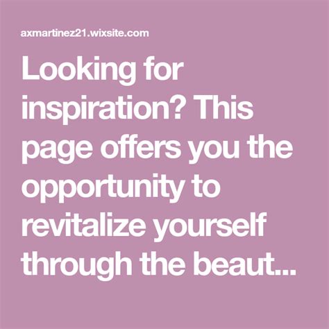 Looking For Inspiration This Page Offers You The Opportunity To