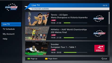 The eurosport player lets you live stream sports events on all your devices. Regarder Eurosport en direct streaming gratuit - Eurosport ...